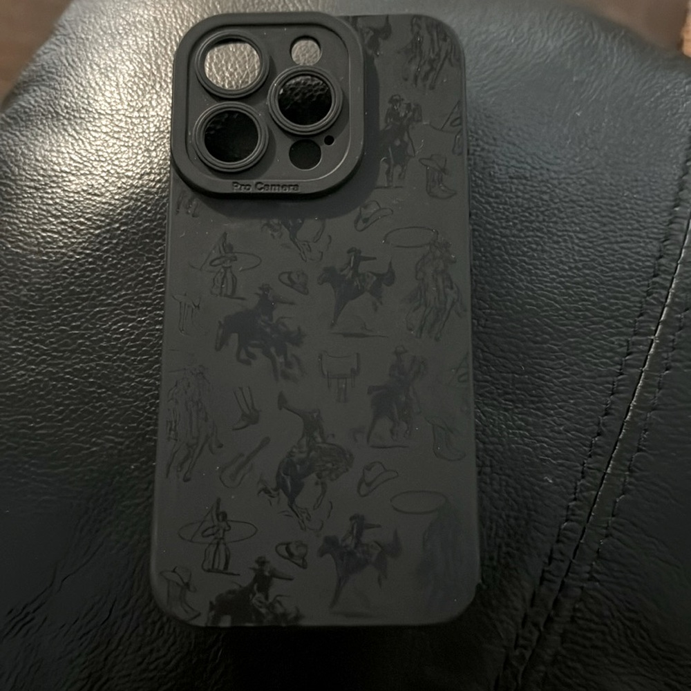 iPhone 15 western rodeo case